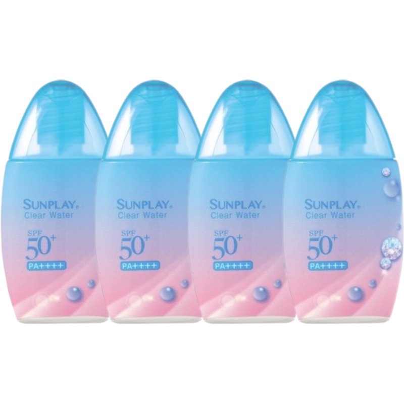 Rohto Mentholatum - Sunplay Sunblock - Clear Water SPF 50+ PA++++ - 30g (4ea) Set