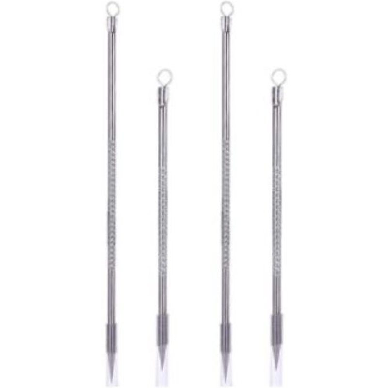 MINGXIER - MINGXIER - Stainless Steel Blackhead Remover Set - 2pcs (2ea) Set