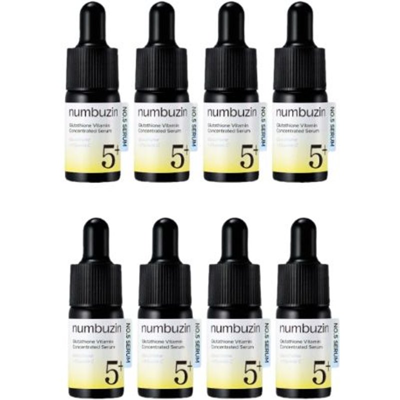 numbuzin - No.5+ Glutathione Vitamin Concentrated Serum - 10ml (8ea) Set