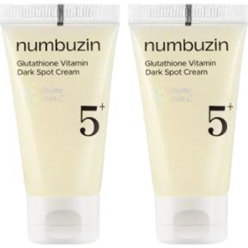 numbuzin - No.5+ Glutathione Vitamin Dark Spot Cream - 15ml DUO Set