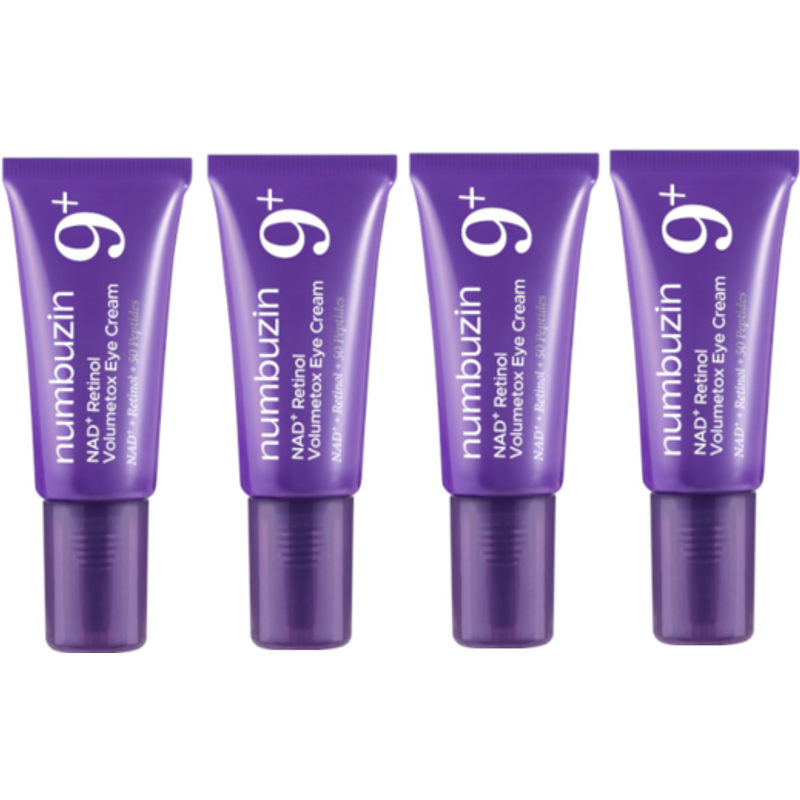 numbuzin - No.9 NAD+ Retinol Volumetox Eye Cream - 5ml (4ea) Set