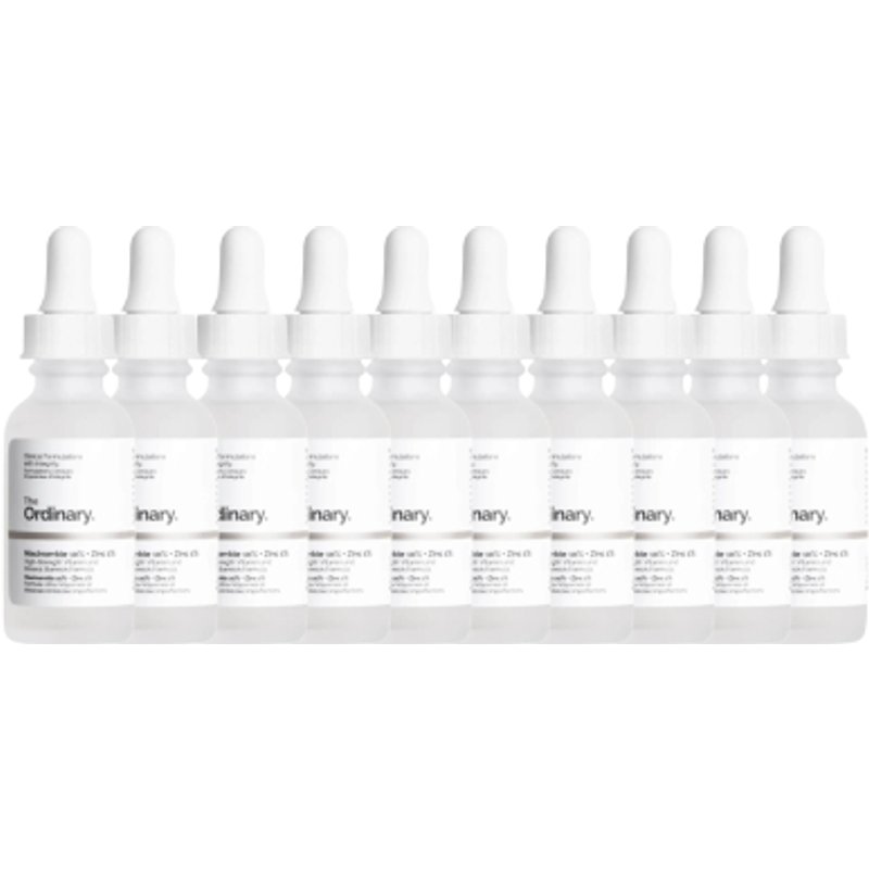 The Ordinary Niacinamide 10% + Zinc 1% - 30ml (10ea) Set