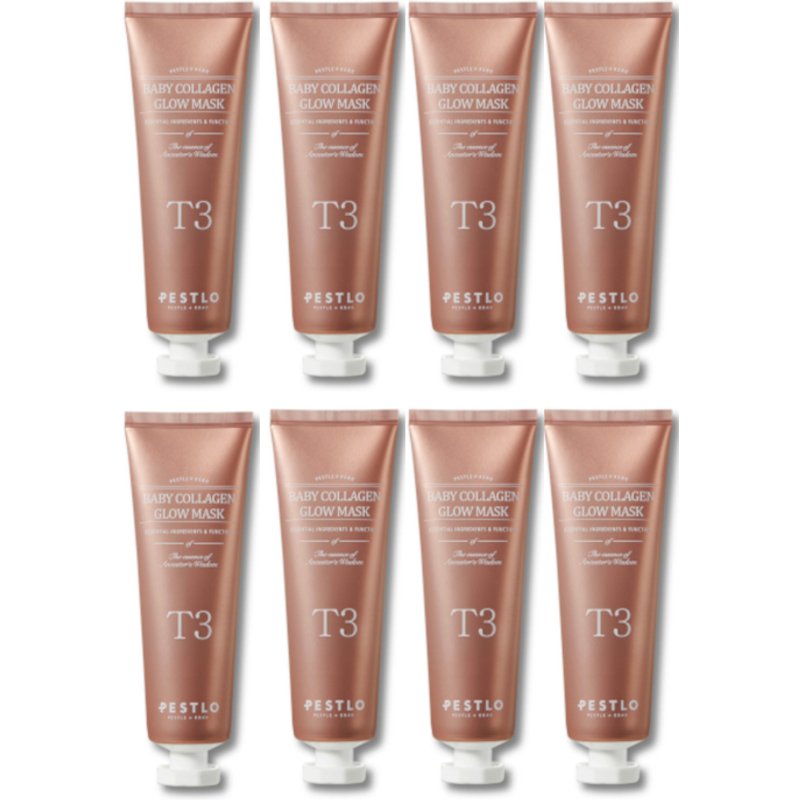 PESTLO - T3 Baby Collagen Glow Mask - 70ml (8ea) Set