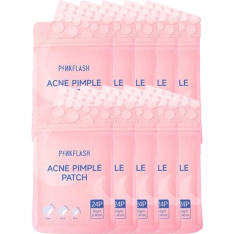 Pinkflash - Acne Pimple Patch - 24pcs - 2 Night (10ea) Set