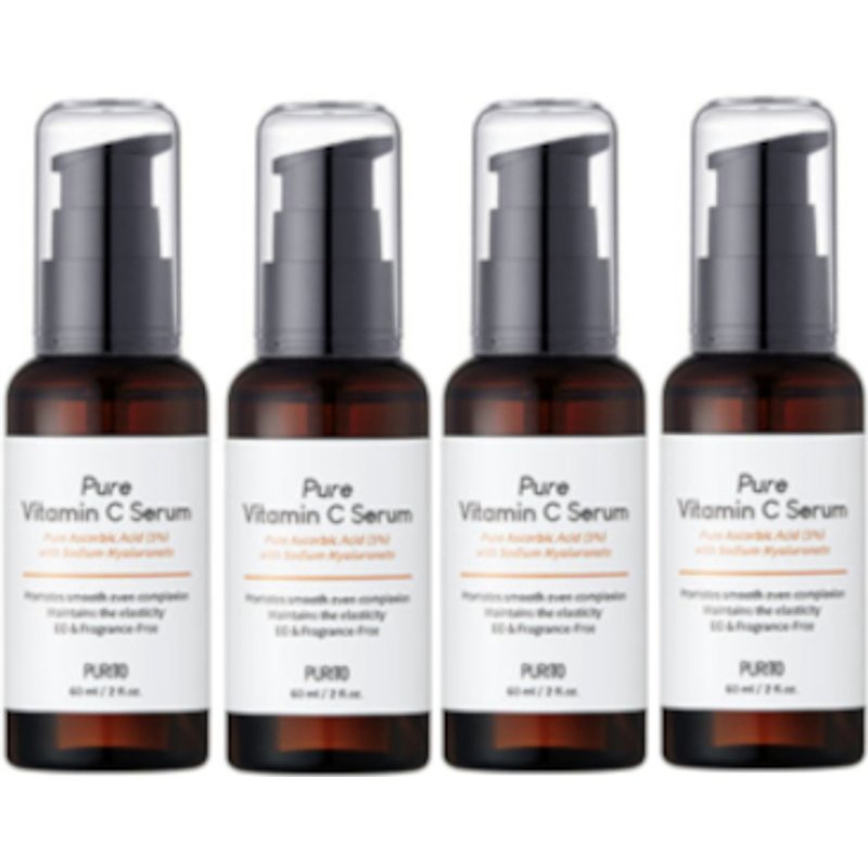 Purito SEOUL - Pure Vitamin C Serum (New) - 60ml (4ea) Set