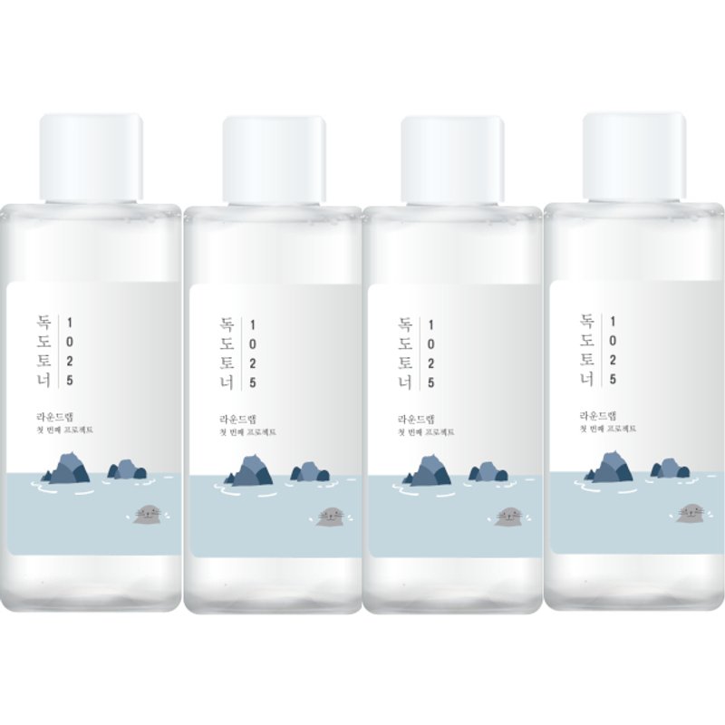 Round Lab - 1025 Dokdo Toner - 100ml (4ea) Set