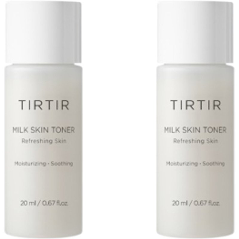 TIRTIR - Milk Skin Toner - 20ml (2ea) Set