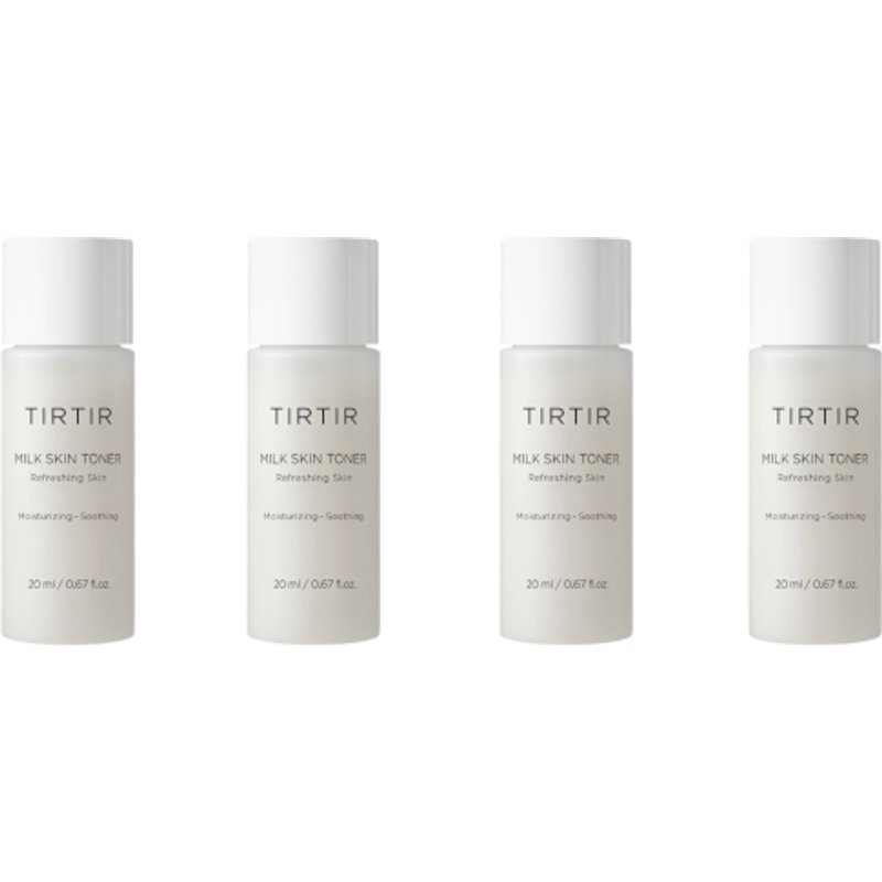 TIRTIR - Milk Skin Toner - 20ml (4ea) Set
