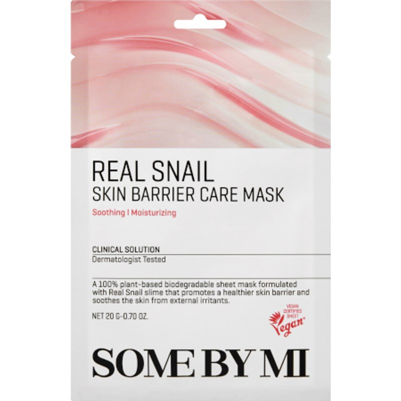 SOME BY MI - Real Masque de soin de barrière de peau d'escargot - 1pièce