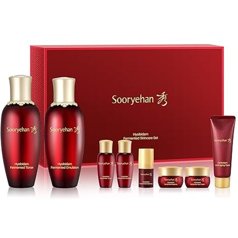 Sooryehan - Coffret de soins de la peau fermentés Hyobidam - 1 Set (8 articles)