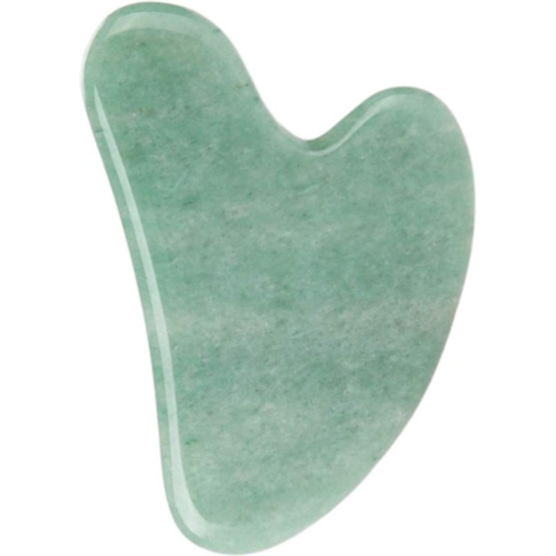 MissLady - Outil de massage Gua Sha pour planche à gratter (en forme de coeur) - 1pièce - Jade