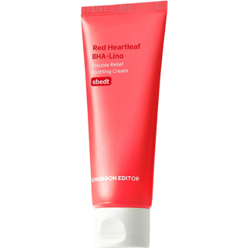 SUNGBOON EDITOR - Crème apaisante Red Heartleaf BHA-Lino - 50ml