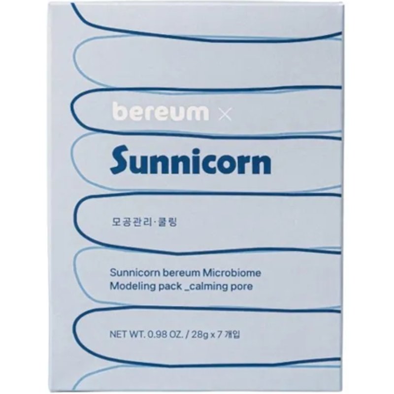 Sunnicorn - Pack de modélisation du microbiome - 7packs - Calming Pore