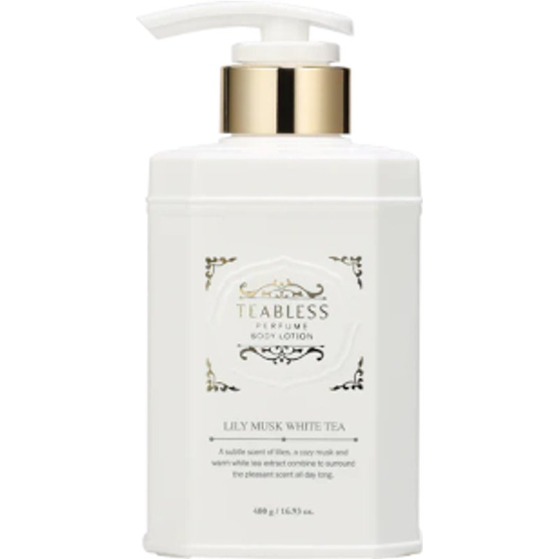 Teabless - Lotion pour le corps parfumée - 480g - Lily Musk White Tea