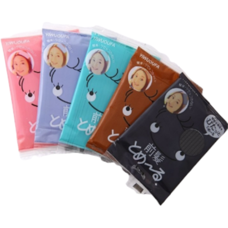 TEN - Tampons à cheveux pelables (Couleur aléatoire) - 2pièces