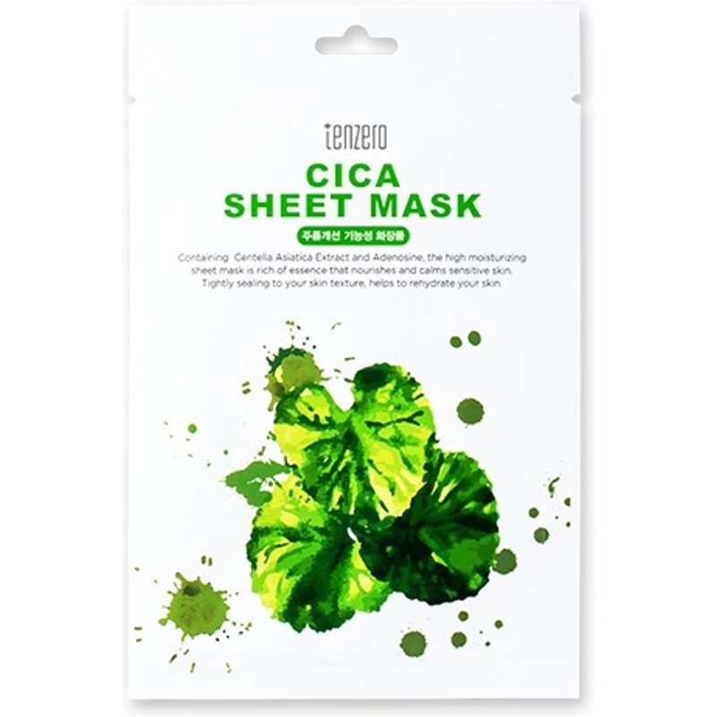 tenzero - Masque en feuille Cica - 1pièce