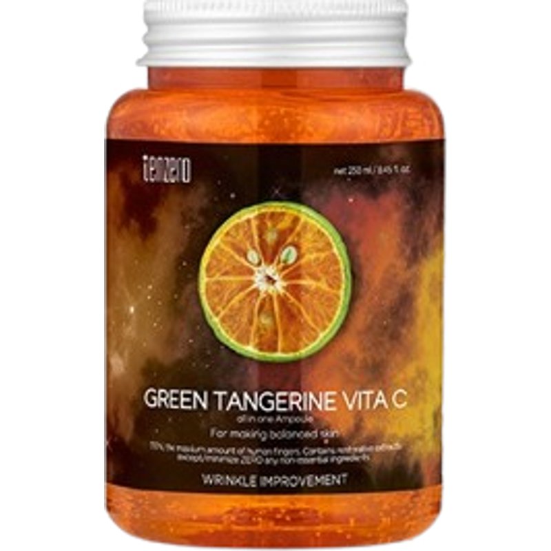 tenzero - Ampoule tout-en-un Vita C Ă la mandarine verte - 250ml