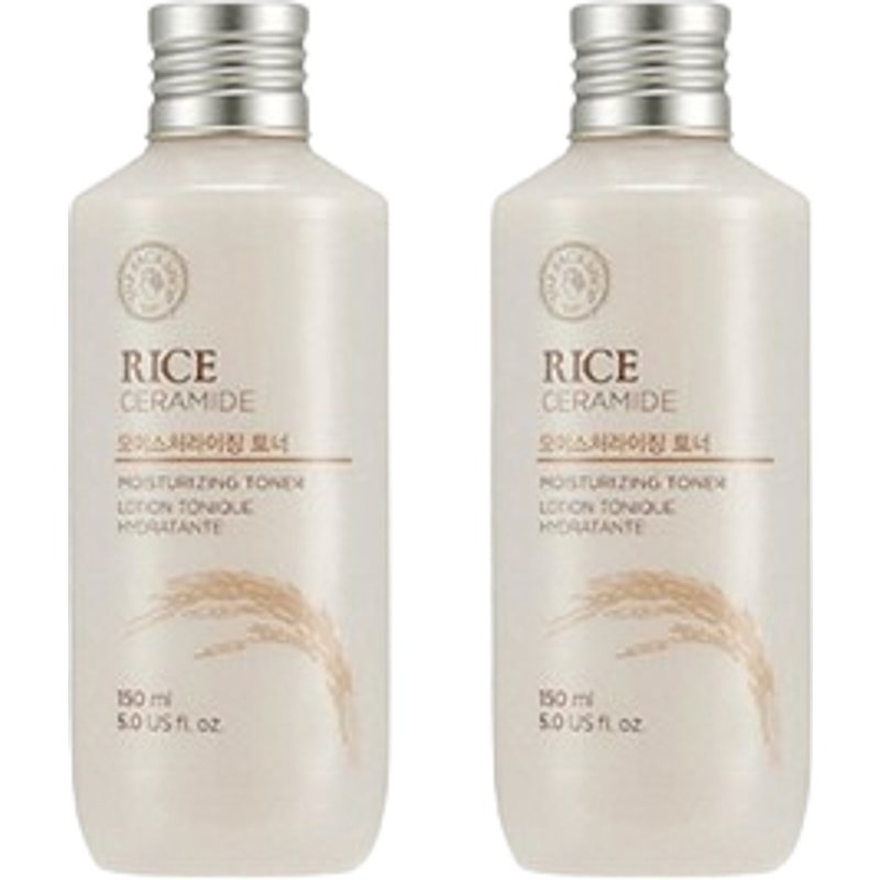 THE FACE SHOP - Rice & Ceramide Moisturizing Toner - 150ml (2ea) Set