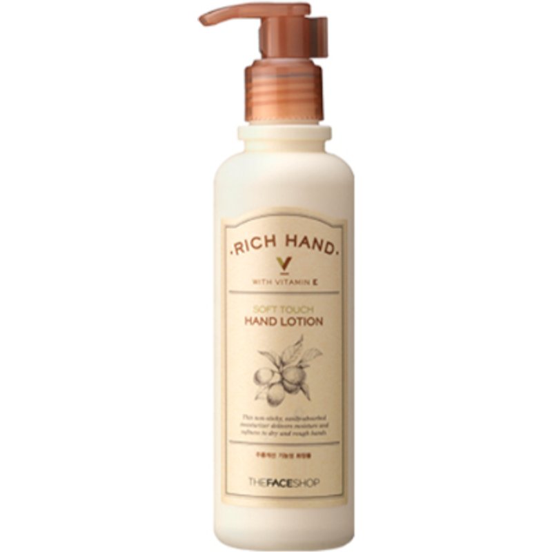 THE FACE SHOP - Lotion pour les mains Rich Hand V Soft Touch - 200ml