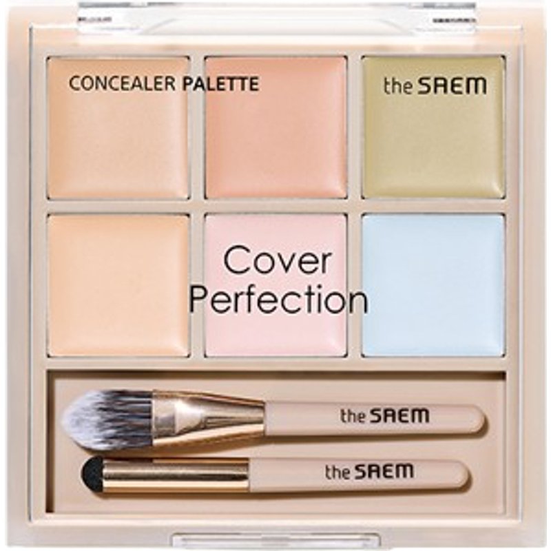 The Saem - Palette de correcteurs Cover Perfection - 12g - 02 Cover & Light