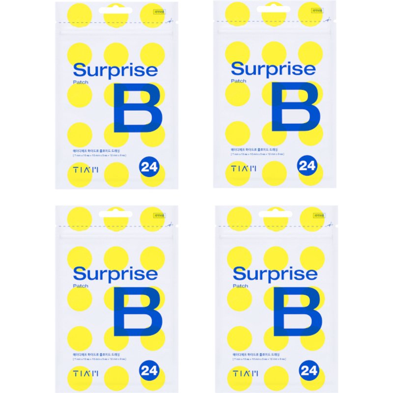 TIA'M - Surprise B Patch - 7mm*10ea + 10mm*5ea + 12mm*9ea (4ea) Set