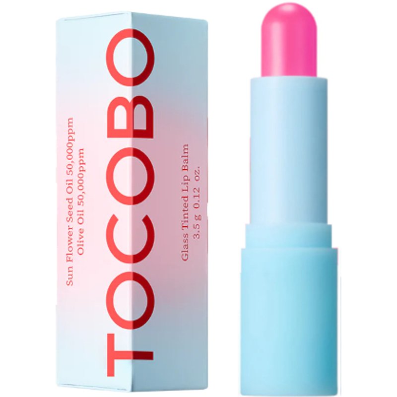 TOCOBO - Baume à lèvres teinté de verre - 3.5g - 011 Flush Cherry