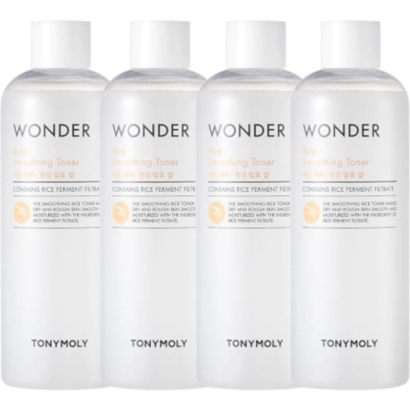 TONYMOLY Wonder Rice Smoothing Toner - 500ml (4ea) Set