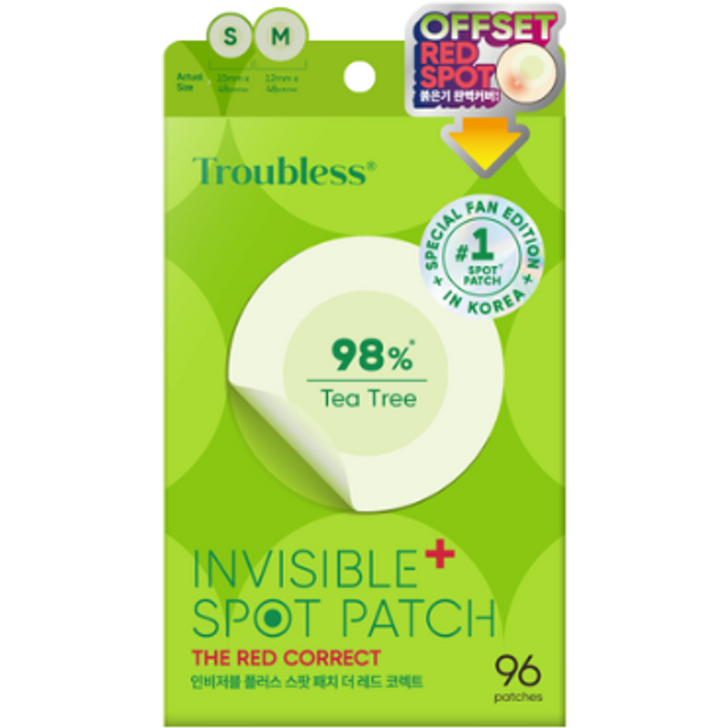 Troubless - Patch Invisible Plus Spot Patch The Red Correct 96 patchs - 96pièces