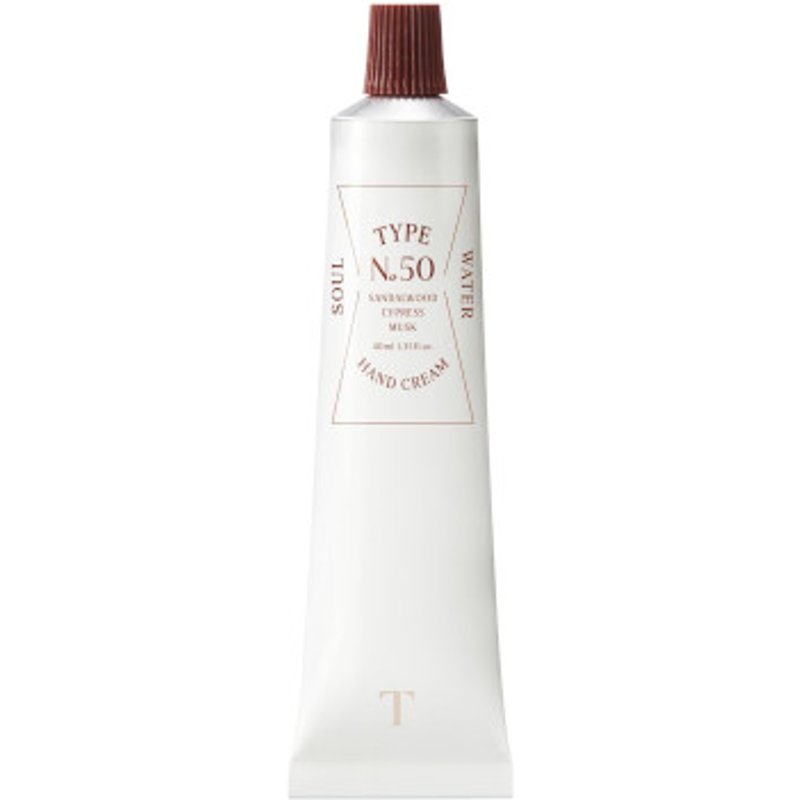 TYPE No. - Crème pour les mains Soul Water n° 50 - 40ml