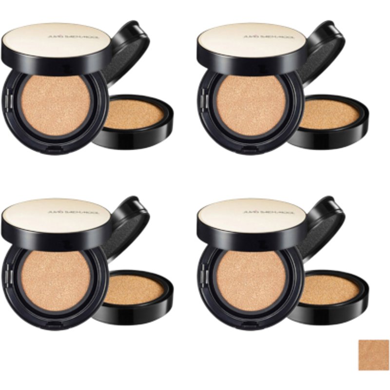 JUNGSAEMMOOL - Essential Skin Nuder Long Wear Cushion - 14g+14g - Medium Deep (4ea) Set