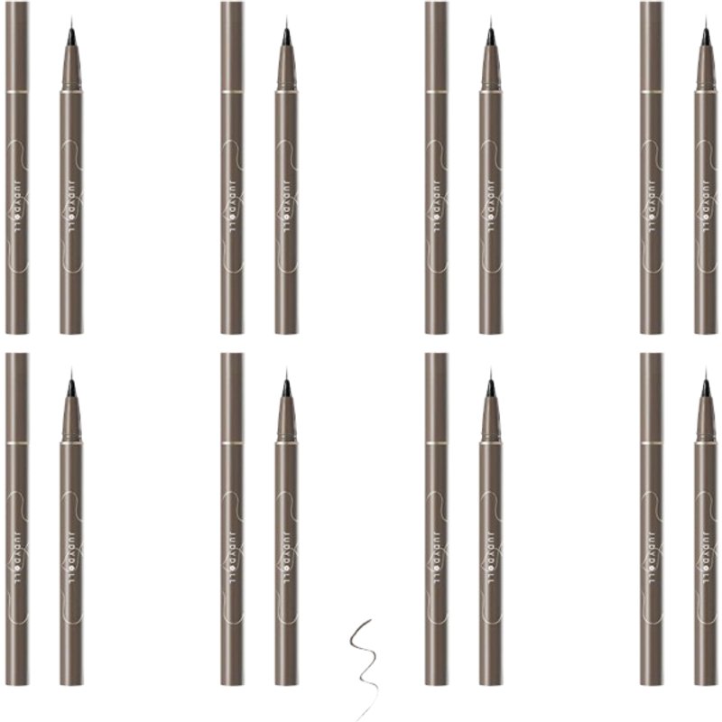 Judydoll - Judydoll - Slim Liquid Eyeliner - 0.5ml - 01 Black (8ea) Set