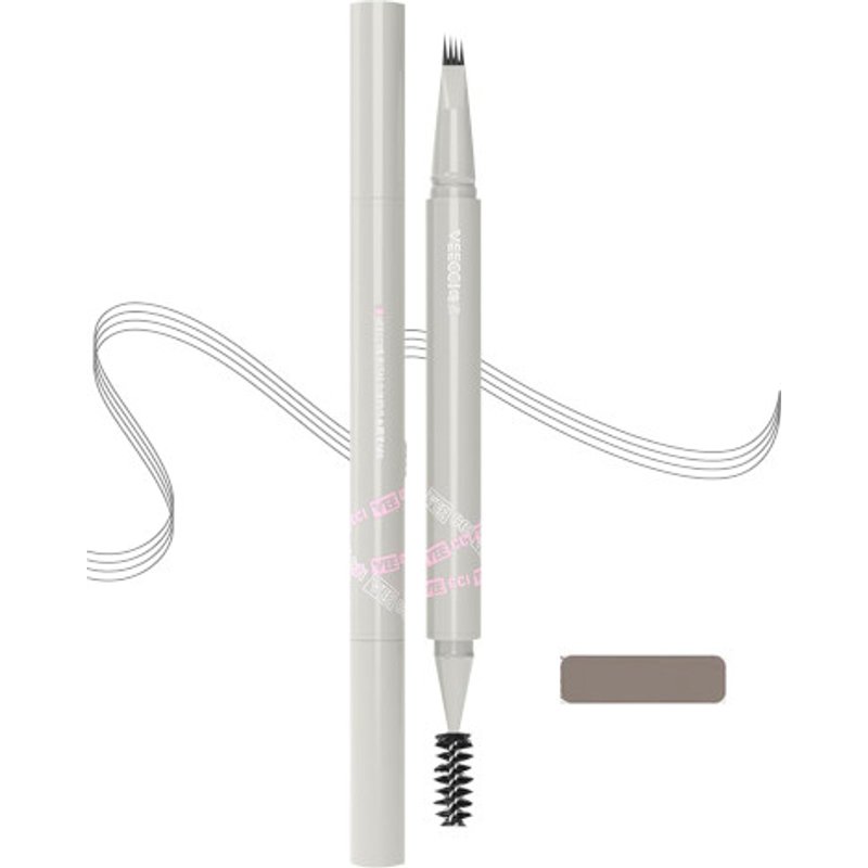 VEECCI - Crayon Ă sourcils liquide peint librement - 0.55ml - S02 Beige