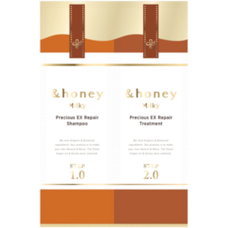 ViCREA - Coffret de voyage réparateur Milky Precious EX de &honey - 10ml + 10g