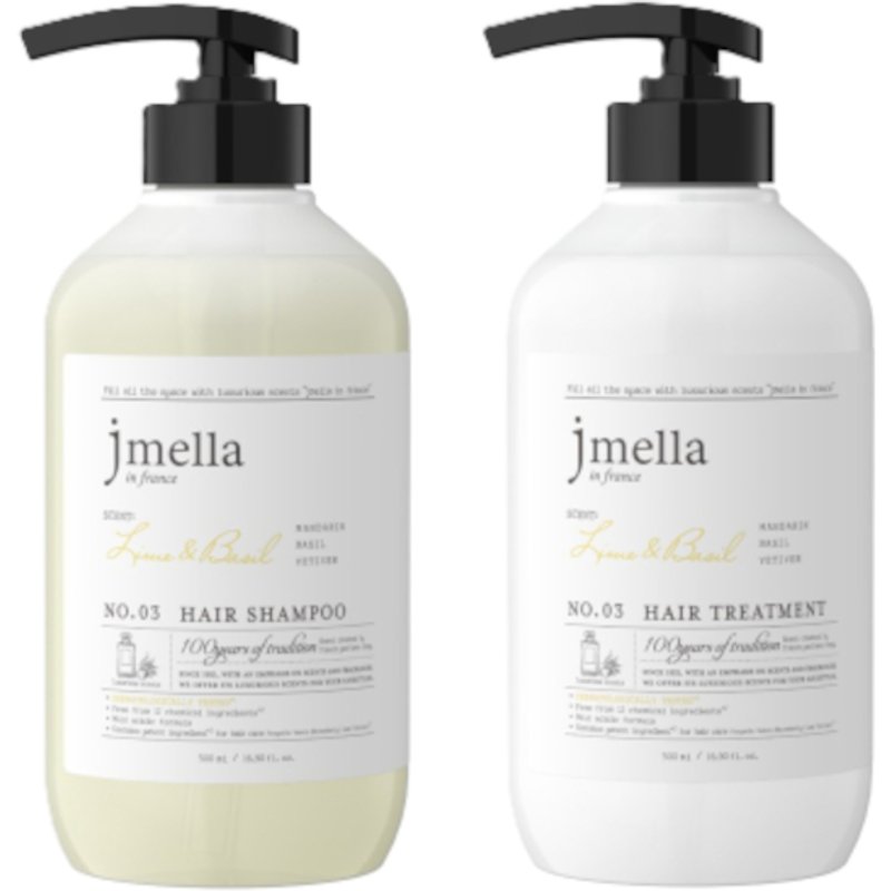 jmella in france - Lime & Basil Hair Care Set