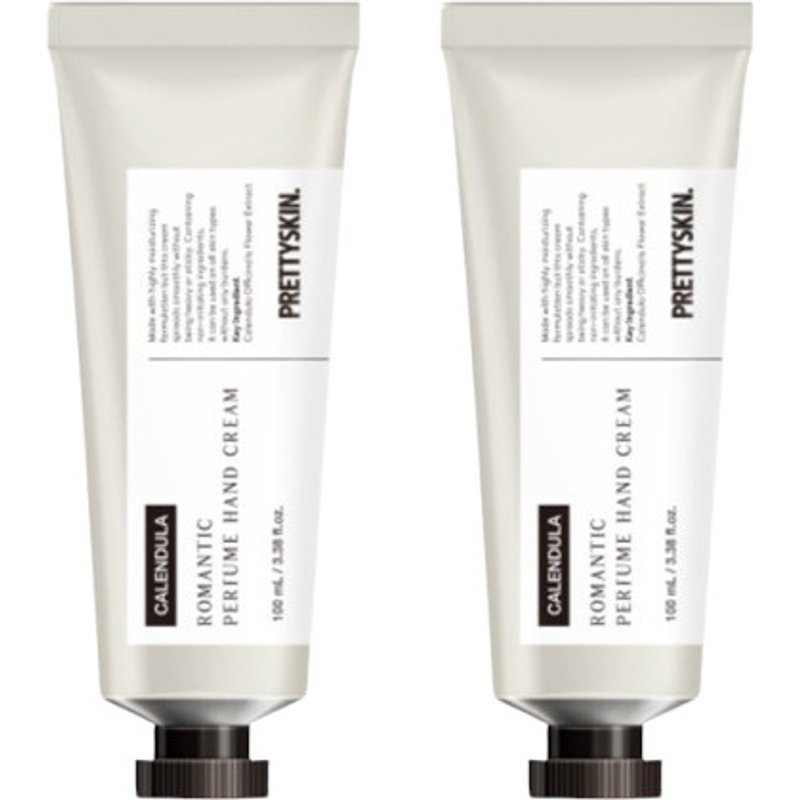 PRETTYSKIN - Romantic Perfume Hand Cream - Calendula - 100ml (2ea) Set