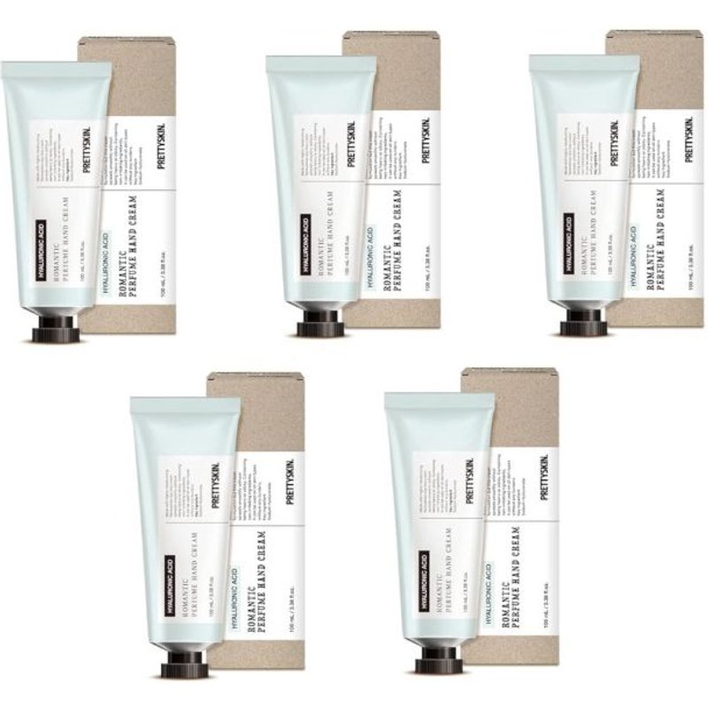 PRETTYSKIN - Romantic Perfume Hand Cream - Hyaluronic Acid - 100ml (5ea) Set