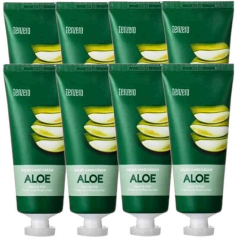 tenzero - Relief Hand Cream - Aloe - 100g (8ea)