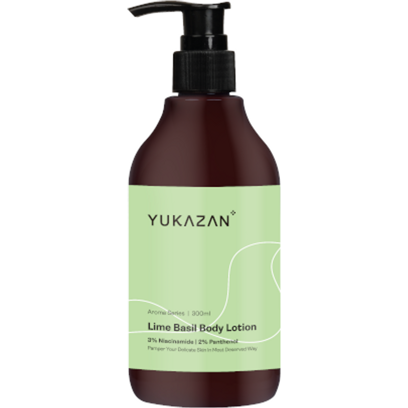 YUKAZAN - Lotion pour le corps au citron vert et au basilic - 300ml