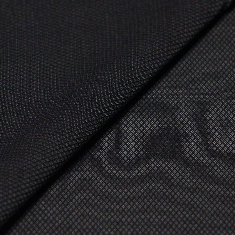 Chambray piqué 100% coton - Bleu