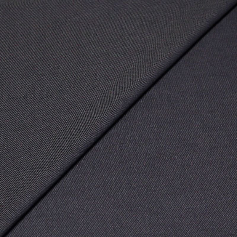 Chambray piqué 100% coton - Bleu foncé