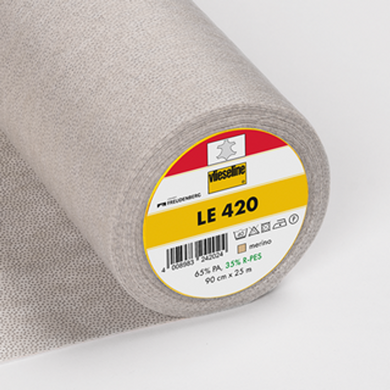 Entoilage thermocollant Vlieseline LE 420 - pour cuir
