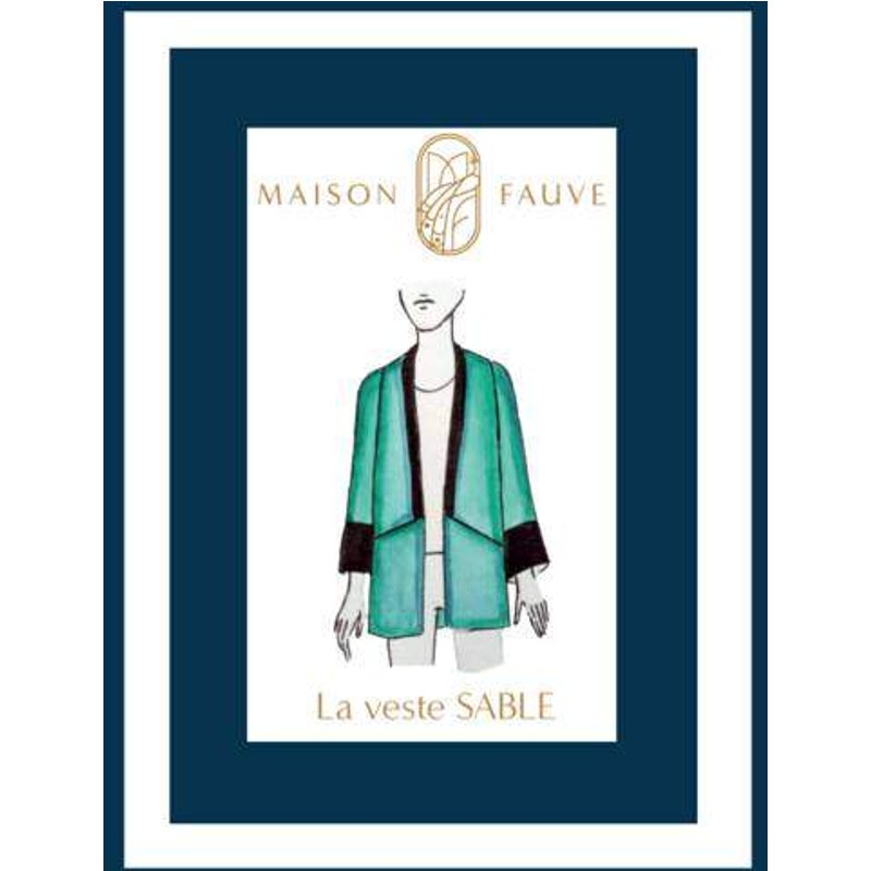 Patron Maison Fauve - Veste Sable