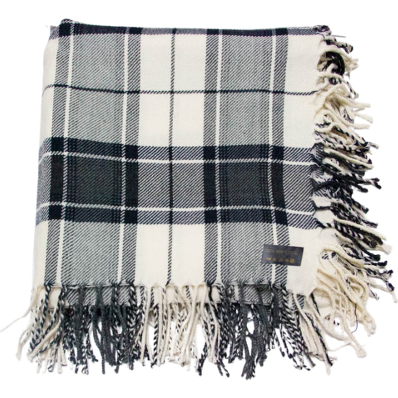 Carré - Clan noir et crème