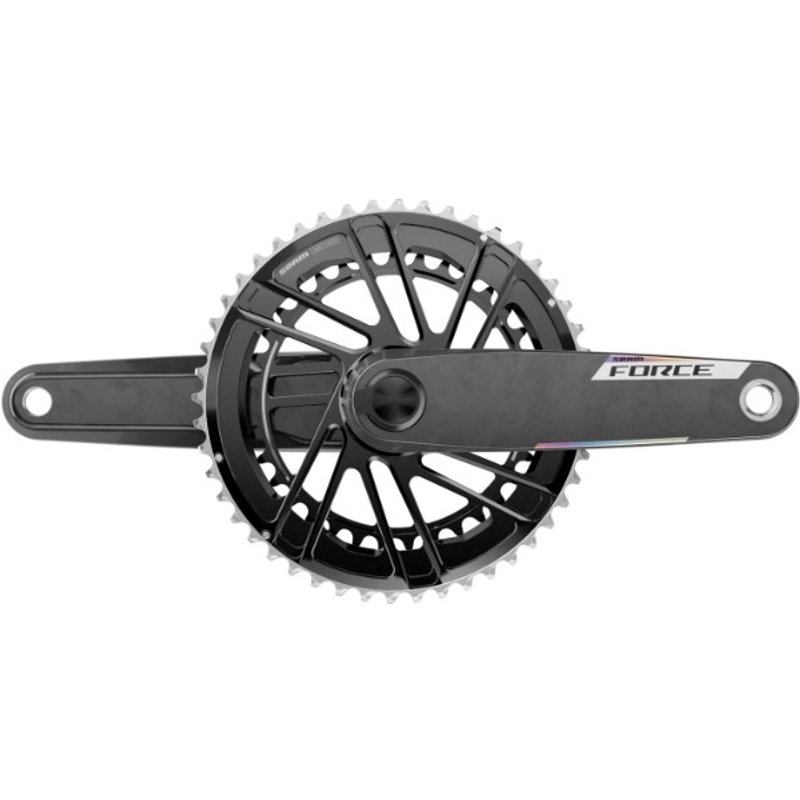 Tredz Limited SRAM Force AXS E1 DUB Crankset w/Power Meter Spider Thread Mount (BB not included) | Extra 7% off for BC Members, Price match & 365 Day returns