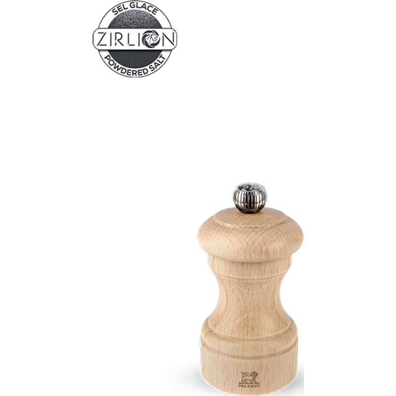 A recreation of the first Peugeot table mill created in 1874, the Bistro wooden salt mill is one of those timeless, iconic designs that never go out of fashion and has a functionality to match. This salt mill is a classic and would make the perfect gift for any gourmet or just treat yourself to a piece that will enhance your everyday enjoyment of food. Bistro