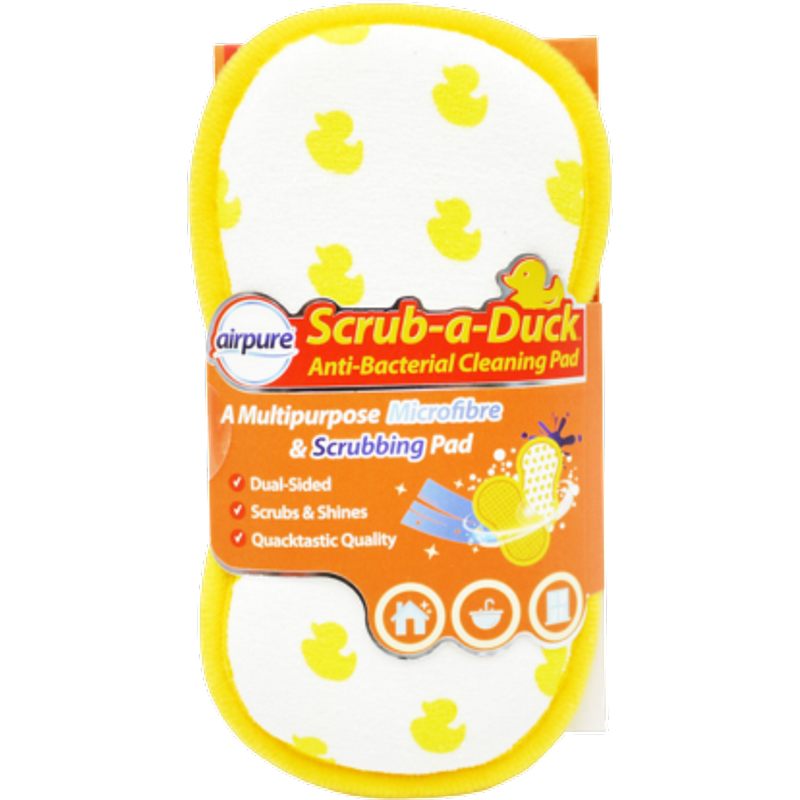 Airpure Scrub A Duck Anti Bacterial Cleaning Pad SAD-ACP-1PK-392