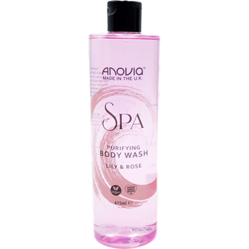 Anovia Bagnoschiuma Purificante Spa Giglio e Rosa - 415 ml