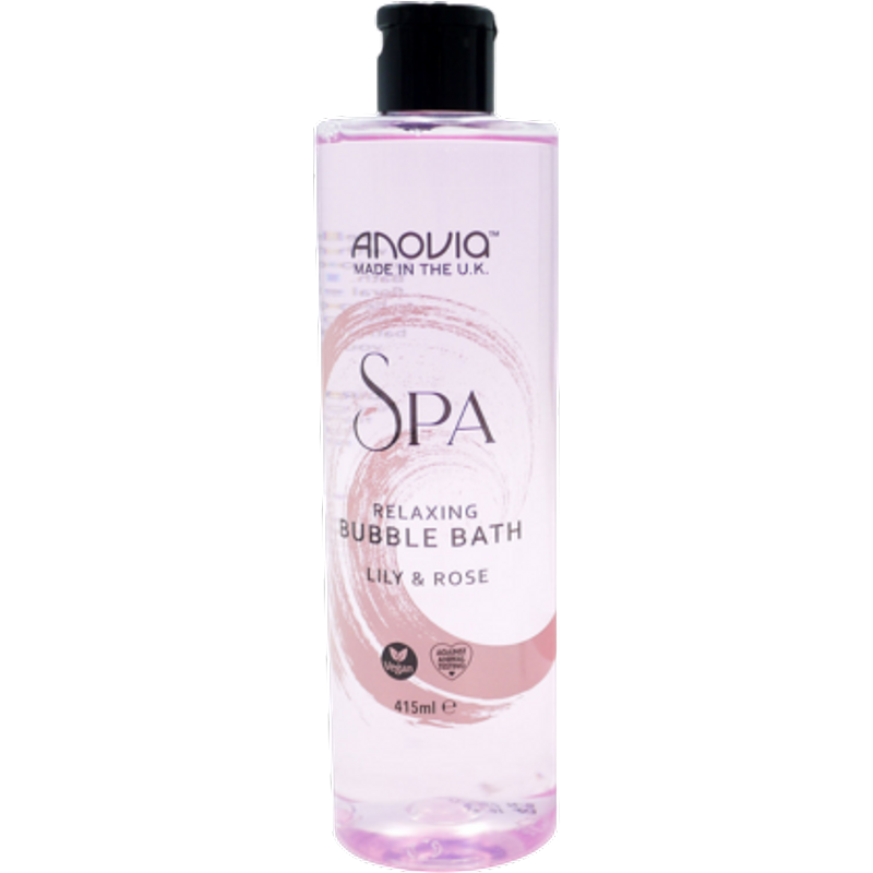 Anovia Bagno di schiuma Spa Giglio e Rosa - 415 ml