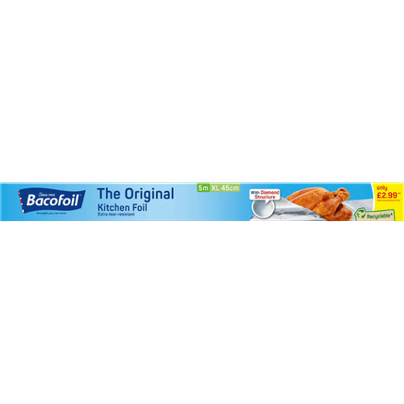 Pellicola da cucina Bacofoil The Original XL - 450 mm x 5 m