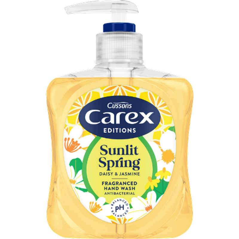 Carex Sunlit Spring Daisy & Jasmine Sapone Antibatterico per le Mani - 250 ml